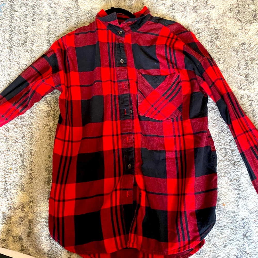 Flannel- buffalo plaid